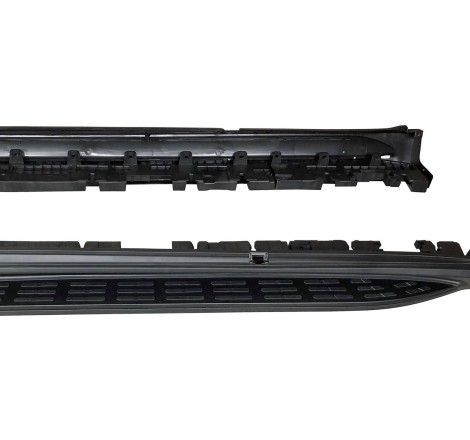 TRITTBRETTER SCHWELLER SEITENBRETTER Side steps Mercedes C167 GLE Coupe 2020+ Black