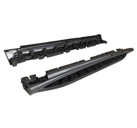 TRITTBRETTER SCHWELLER SEITENBRETTER Side steps Mercedes C167 GLE Coupe 2020+ Black