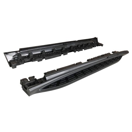TRITTBRETTER SCHWELLER SEITENBRETTER Side steps Mercedes C167 GLE Coupe 2020+ Black