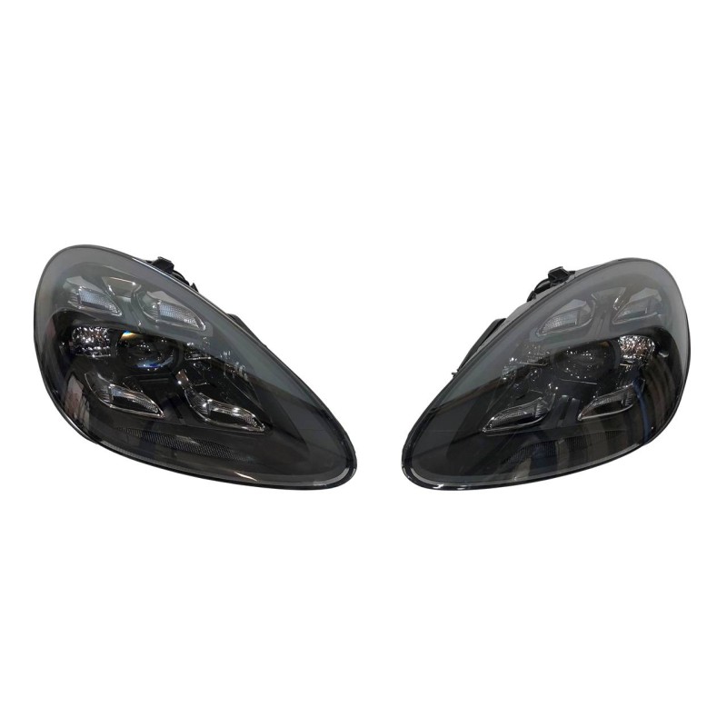 Set Of Headlamps Porsche Cayenne 958.1 2011-2014 Look 2022