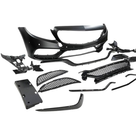 FRONTSTOßSTANGE FRONTSCHÜRZE MERCEDES W205 2014-2018 Coupe / 4P / SW look AMG C63