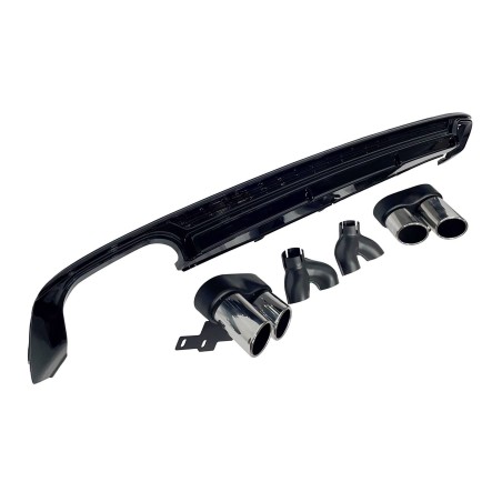 Rear Diffuser Audi A6 / A6 Avant C8 Look S6