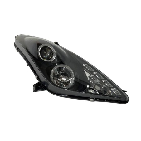FAROS DELANTEROS OJOS DE ANGEL TOYOTA CELICA '01 BLACK
