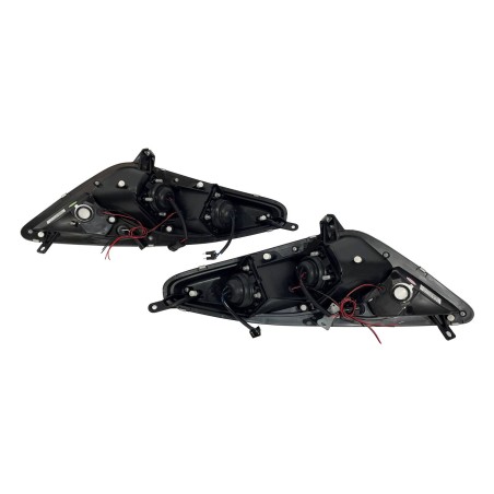 FAROS DELANTEROS OJOS DE ANGEL TOYOTA CELICA '01 BLACK