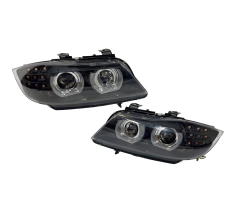 Fanali Day Light De Dia BMW E90 '09-11 Xenon DRL Black