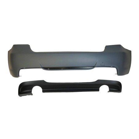 PARAURTI POSTERIORE BMW E90 M TECH DOPPIA USCITA ABS