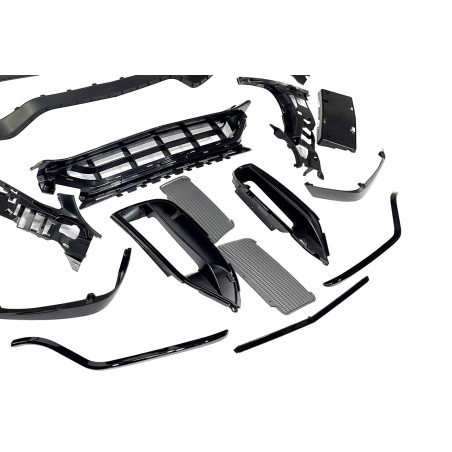 FRONTSTOßSTANGE FRONTSCHÜRZE MERCEDES W205 2014-2018 Coupe / 4P / SW look AMG C63