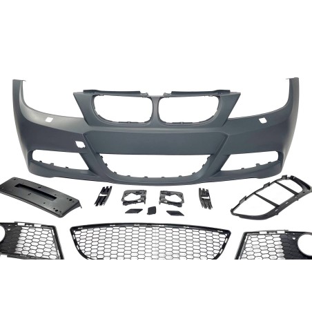 PARE-CHOC AVANT BMW E90 09-12 LOOK  M-TECH LCI ABS
