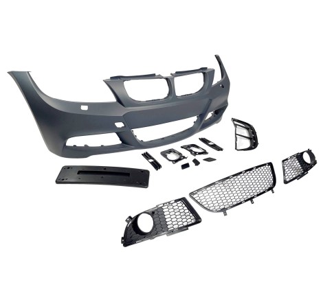 PARE-CHOC AVANT BMW E90 09-12 LOOK  M-TECH LCI ABS