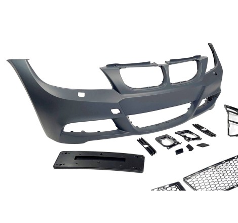 PARE-CHOC AVANT BMW E90 09-12 LOOK  M-TECH LCI ABS