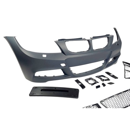 PARE-CHOC AVANT BMW E90 09-12 LOOK  M-TECH LCI ABS