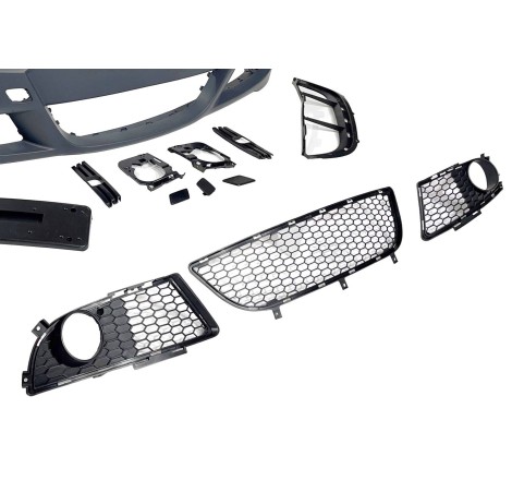 PARE-CHOC AVANT BMW E90 09-12 LOOK  M-TECH LCI ABS