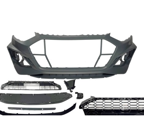 Paraurti Anteriore Audi A4 2020+ Look RS4 Spoiler Anteriore