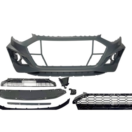 Paraurti Anteriore Audi A4 2020+ Look RS4 Spoiler Anteriore