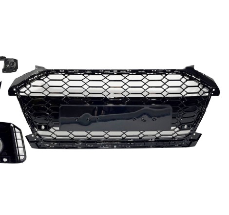 Paraurti Anteriore Audi A4 2020+ Look RS4 Spoiler Anteriore