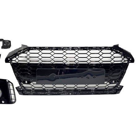 Paraurti Anteriore Audi A4 2020+ Look RS4 Spoiler Anteriore