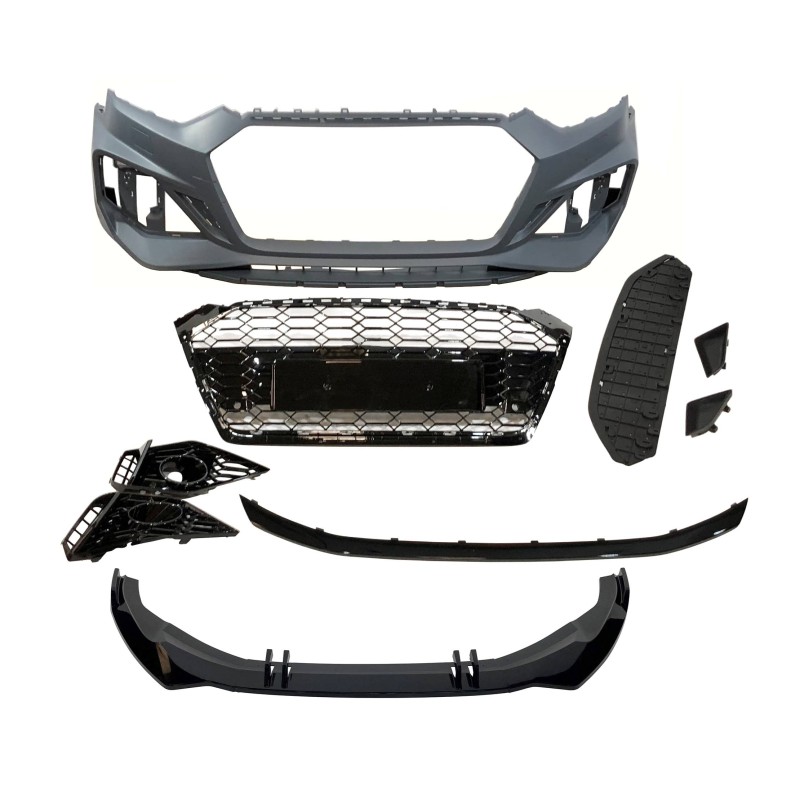 FRONT STOßSTANGE FÜR Audi A5 Sportback/ Coupe/ Cabriolet 2020+ look RS5 Front spoiler