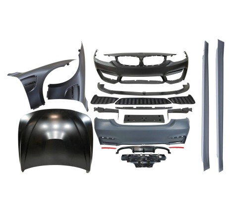 STOßSTANGENSET BODYKIT BMW F36 Look M4