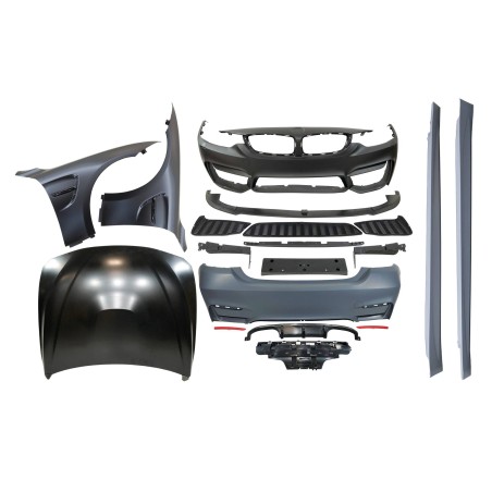 STOßSTANGENSET BODYKIT BMW F36 Look M4