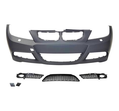 Paragolpes Delantero BMW E90 / E91 05-08 Look M-Tech Spoiler Lavafaros ABS