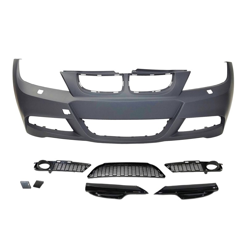 Front Bumper BMWE90 / E91 2005-2008 M-Tech Type Washer Tips