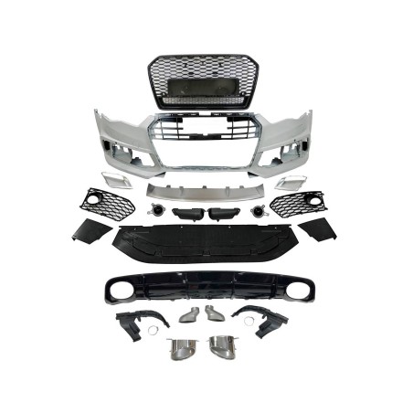 STOßSTANGENSET BODYKIT AUDI A6 / A6 AVANT 2015- 2018 C7 SLINE LOOK RS6