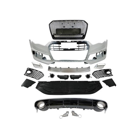 STOßSTANGENSET BODYKIT AUDI A6 / A6 AVANT 2015- 2018 C7 LOOK RS6