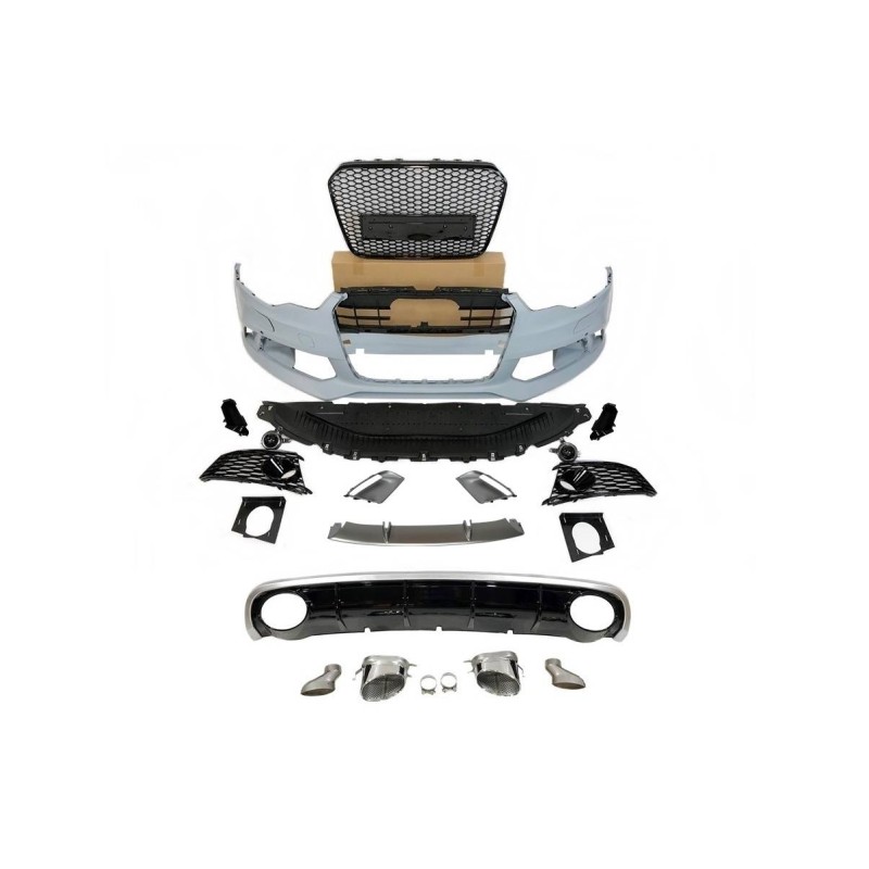STOßSTANGENSET BODYKIT AUDI A6 C7 2011-2014 LOOK RS6