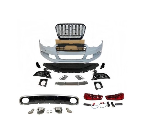 Kit De Carrocería Audi A6 C7 Sedan 2011-2014 Look RS6
