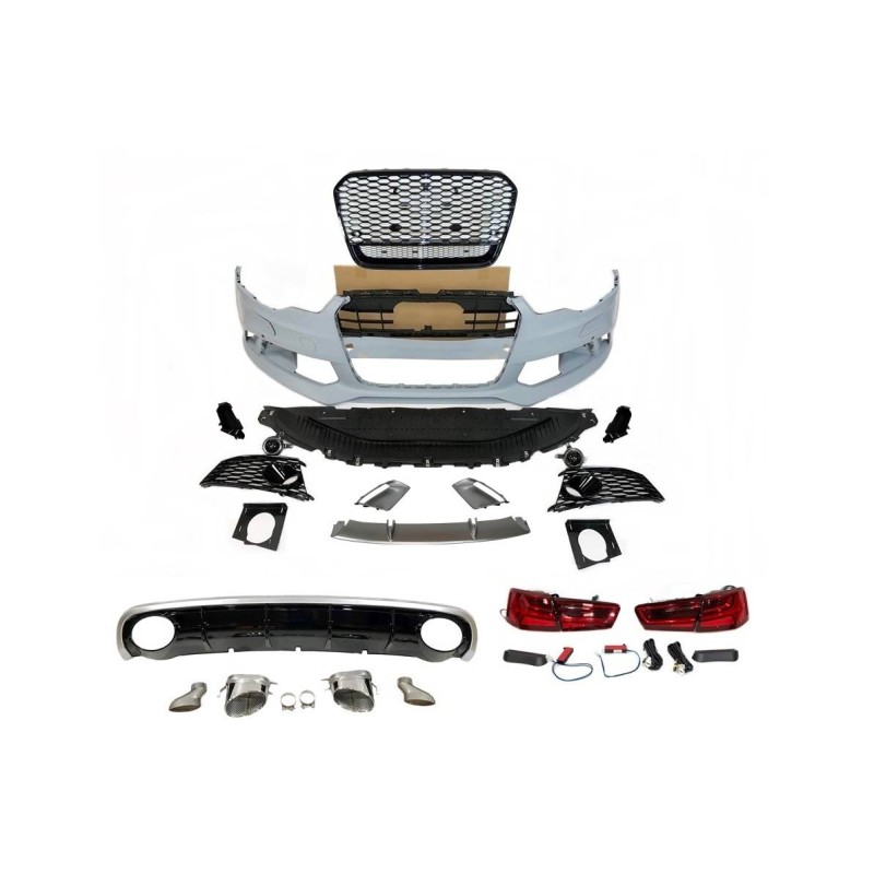 Kit De Carrosserie Audi A6 C7 Sedan 2011-2014 Look RS6