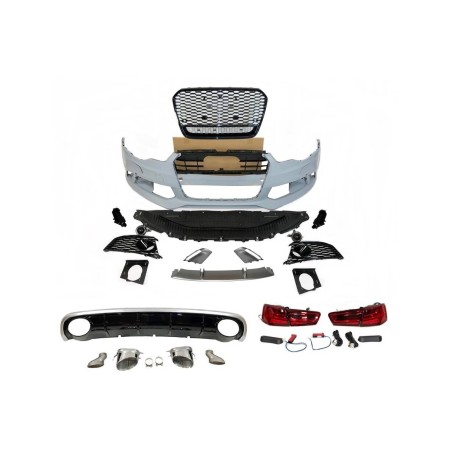 Kit De Carrosserie Audi A6 C7 Sedan 2011-2014 Look RS6