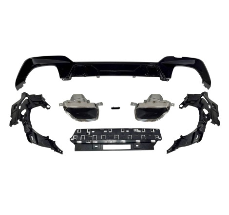 HECKANSATZ HECKSPOILER BMW G20 / G21 340 Look M Performance Glossy Black