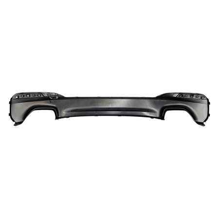 Rear Diffuser BMW G30 / G31 Look M-Tech Gloss Grey 2 Exhaust