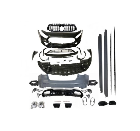 Body Kit Mercedes V177 look A45 S Grill GT Black