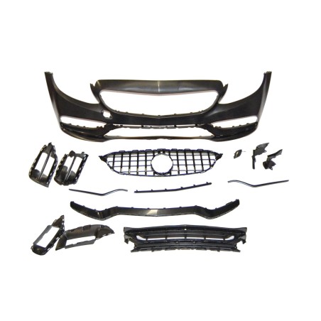 Paragolpes Delantero Mercedes W205 2014-2018 Coupe / 4P / SW look C63 New