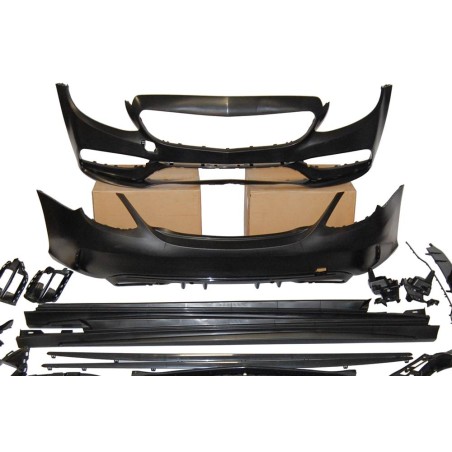 STOßSTANGENSET BODYKIT Mercedes W205 4d 2014-2021 Look C63 2019
