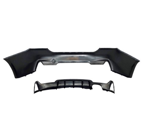 Pare-Choc Arrière BMW F32 / F33 / F36 Look M Performance 1 Sortie double