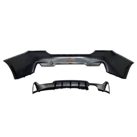 Pare-Choc Arrière BMW F32 / F33 / F36 Look M Performance 1 Sortie double