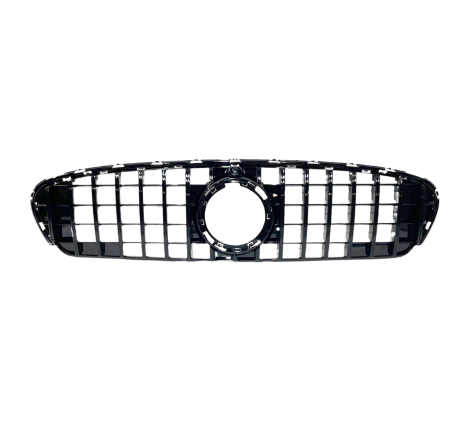 Front Grill Mercedes GLC X253 2020 Look GT Black Camera