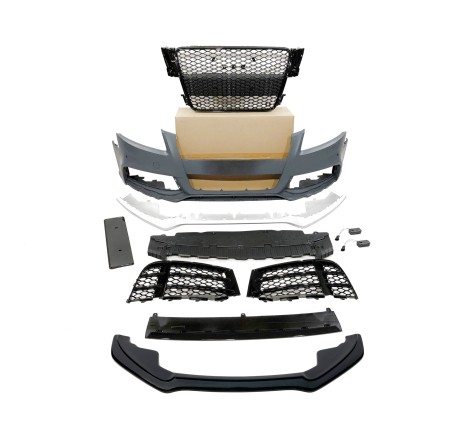 FRONT STOßSTANGE FÜR AUDI A5 COUPE / SPORTBACK 2007-2012 LOOK RS5 SPOILERLIPPE