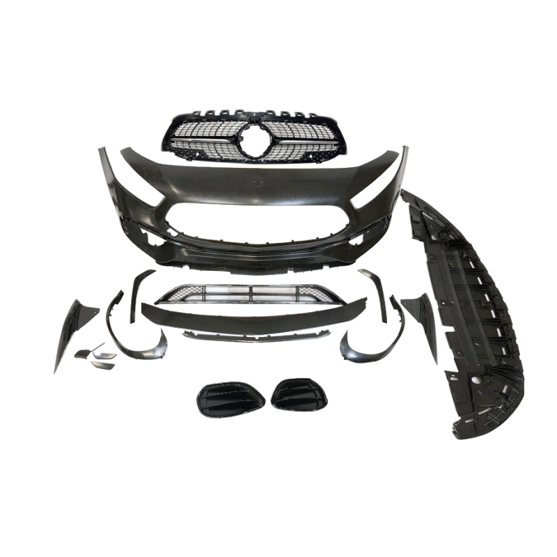 FRONTSTOßSTANGE FRONTSCHÜRZE Mercedes W177 / V177 Look A45 S Diamond II