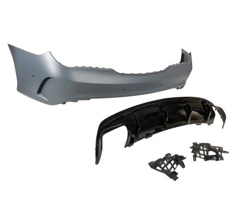 copy of Rear Bumper Mercedes W117 2013-2018 LCI 4P / SW Look AMG A45