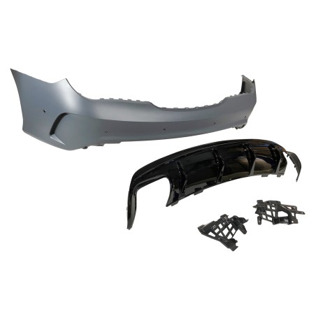 copy of Rear Bumper Mercedes W117 2013-2018 LCI 4P / SW Look AMG A45