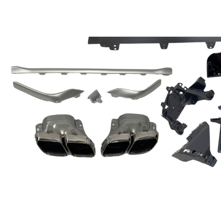Rear Diffuser Mercedes X254 GLC 2023+ Coupe look AMG GLC63