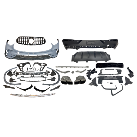 STOßSTANGENSET BODYKIT Mercedes X254 GLC 2023+ Coupe look AMG GLC63