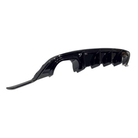 Rear Diffuser Volkswagen Golf 6 look Golf 7.5 R Glossy Black