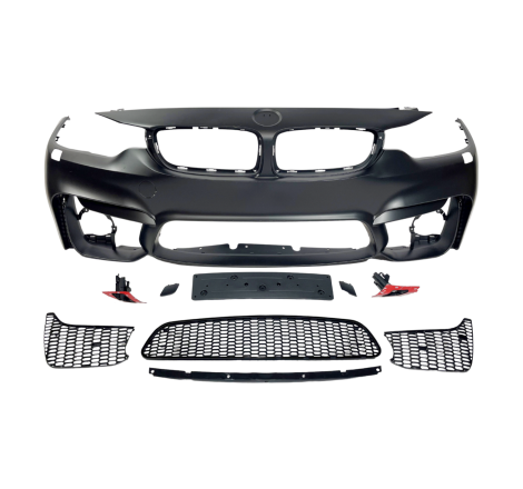 Pare-Choc Avant BMW F32 F33 F36 Look M4 Déflecteur Avant