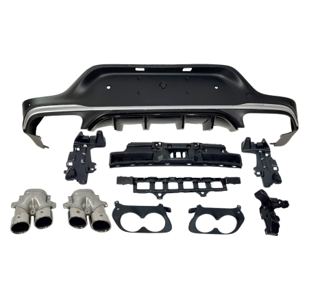 Rear Diffuser Mercedes GLC X253 COUPE 2020+ Look GLC43