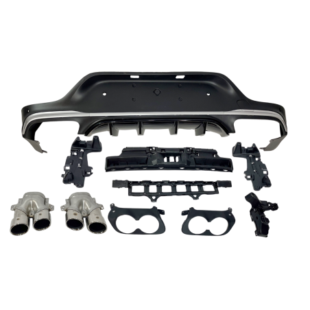 Rear Diffuser Mercedes GLC X253 COUPE 2020+ Look GLC43