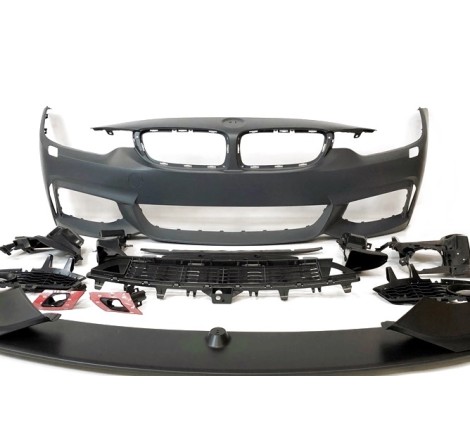 Pare-Choc Avant BMW F32 F33 F36 LOOK M PERFORMANCE ABS Deflecteur